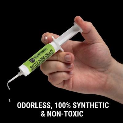 breakthrough smar do broni battle born z czasteczkami ptfe strzykawka btg 12cc