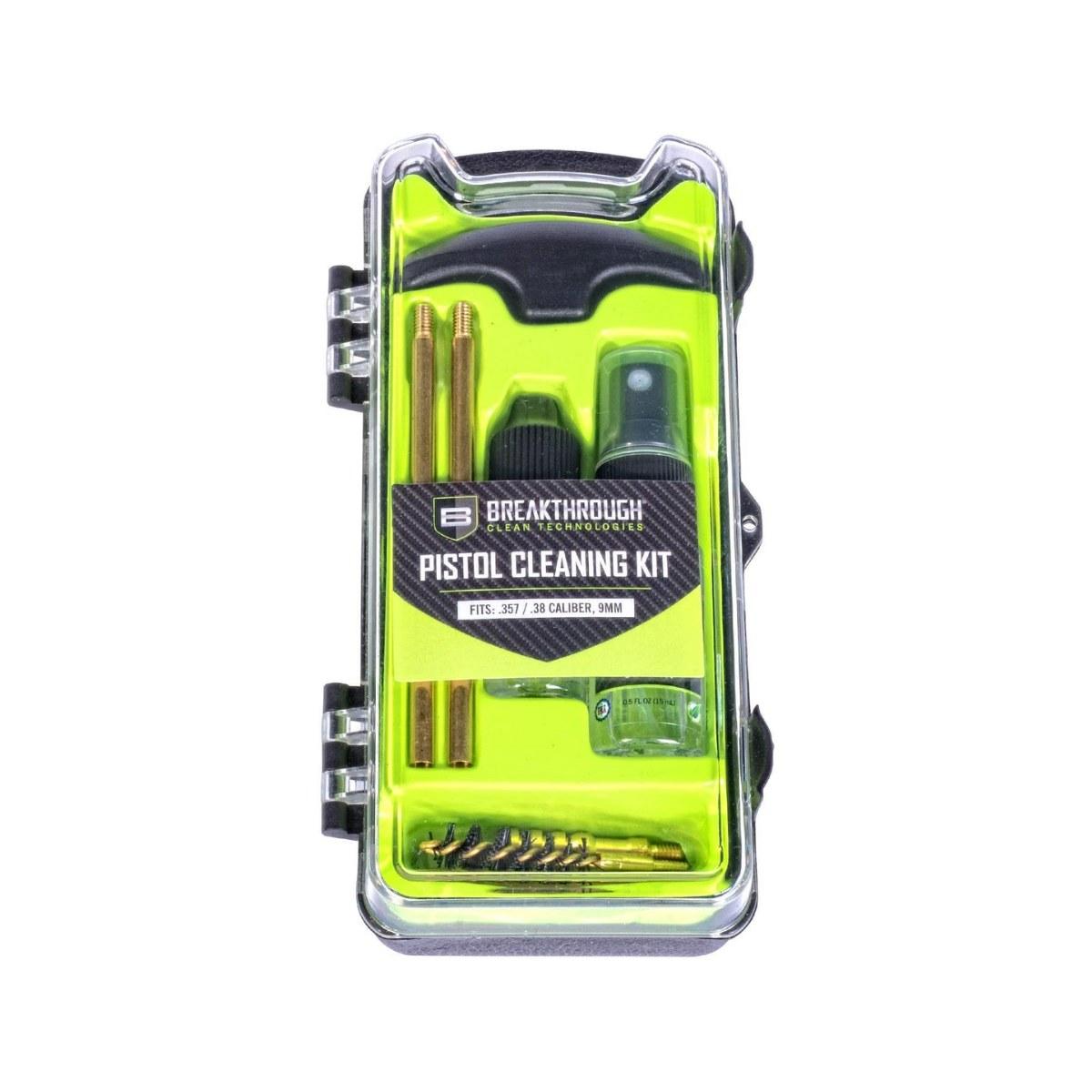 breakthrough zestaw do czyszczenia broni krotkiej vision series handgun cleaning kit bt ecc 35 38 9