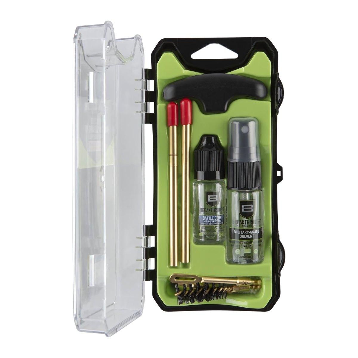 breakthrough zestaw do czyszczenia broni krotkiej vision series pistol cleaning kit bt ecc 44 45