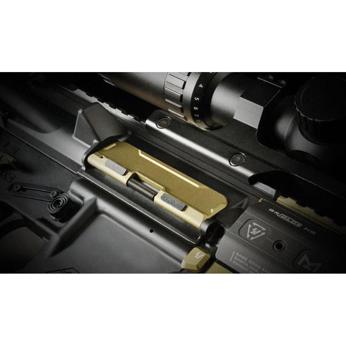 strike industries klapka wyrzutnika lusek budc billet ultimate dust cover flat dark earth ar budc 223 fde