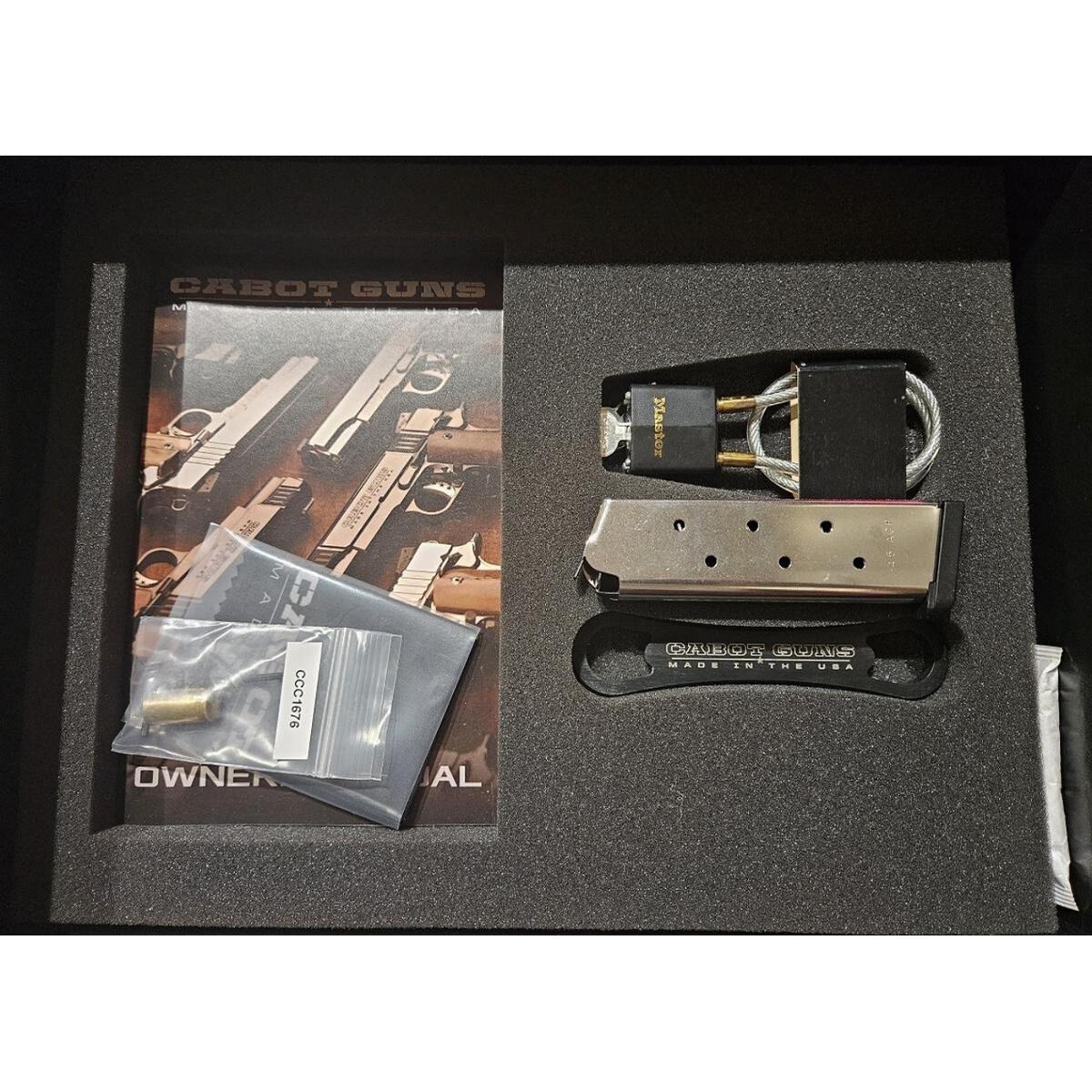 cabot serenity z wycieciem pod kolimator