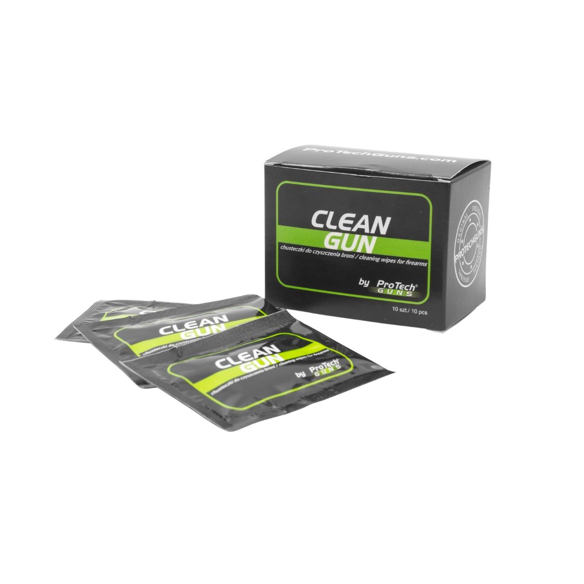 protech guns chusteczki clean gun wipes 10 szt