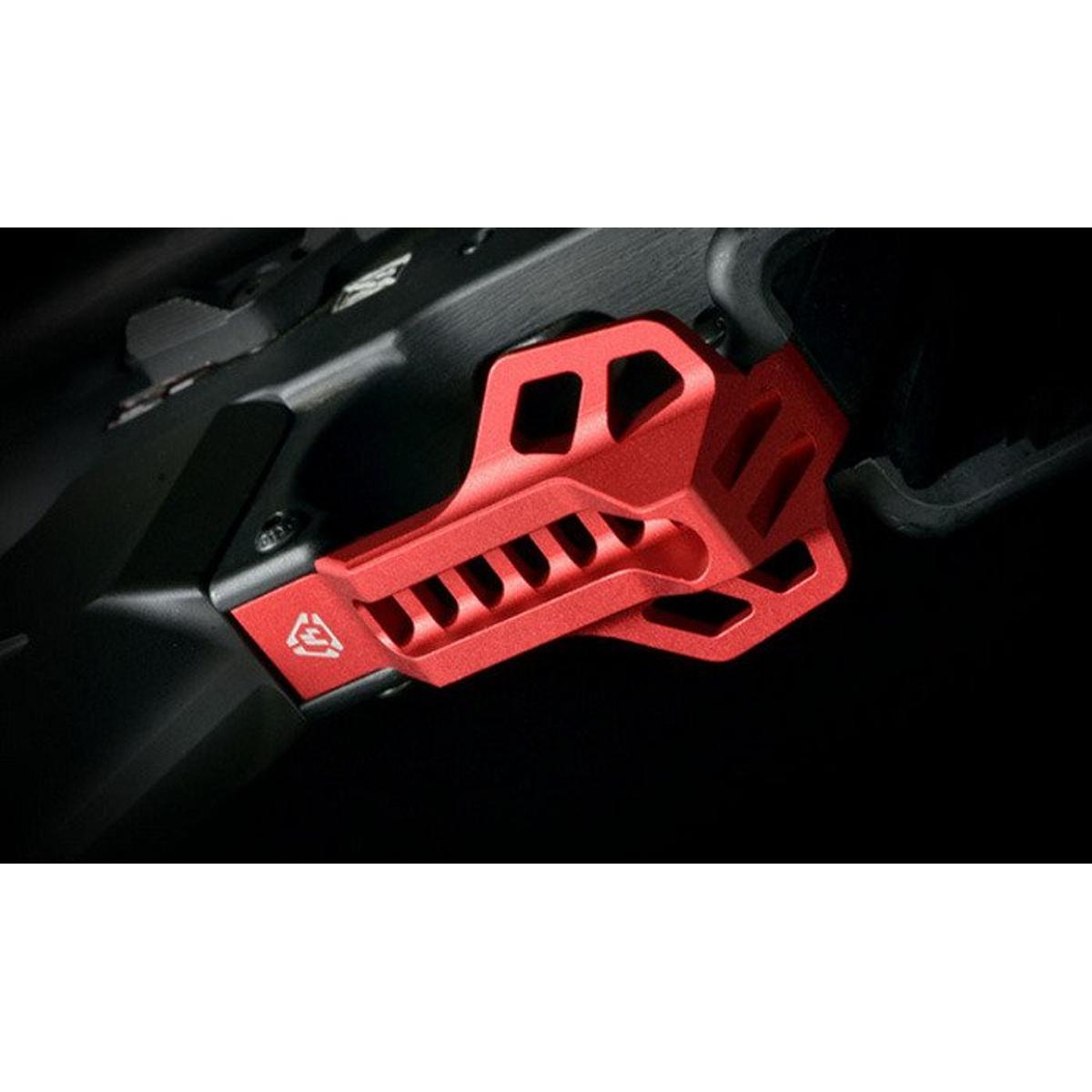 strike industries kablak spustowy cobra billet aluminium trigger guard czerwony si btg cobra red