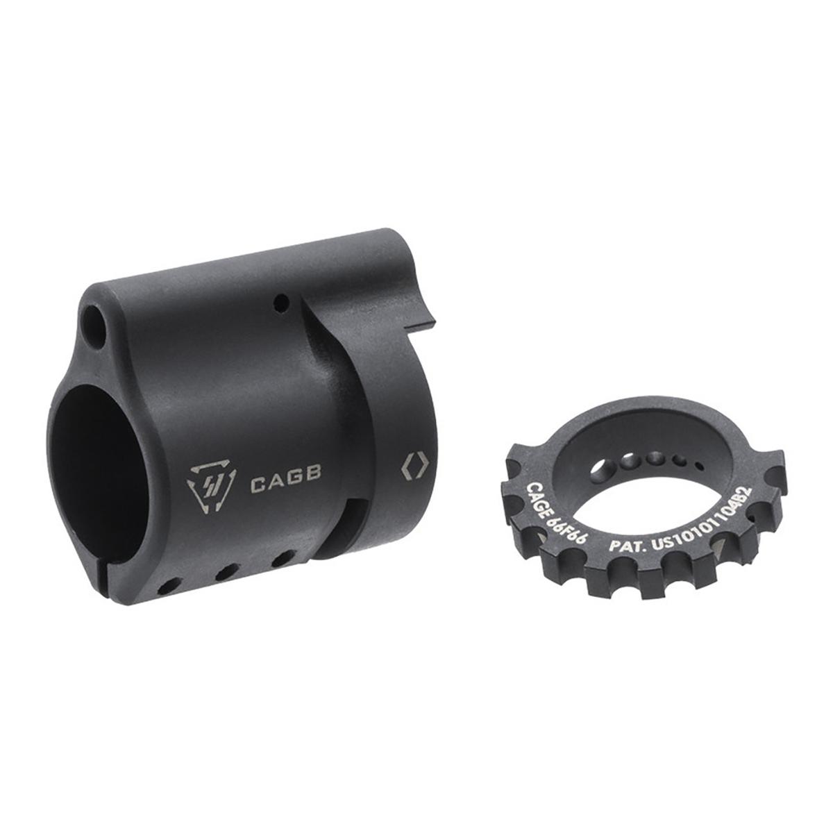 strike industries regulowany blok gazowy do karabinku ar 15 collar adjustable gas block si ar cagb