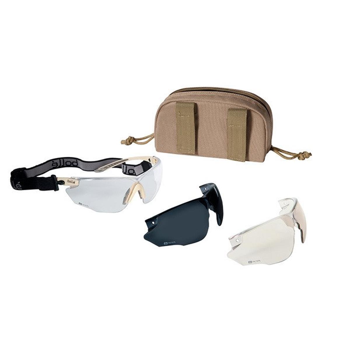 bolle tactical okulary balistyczne combat tan combkits