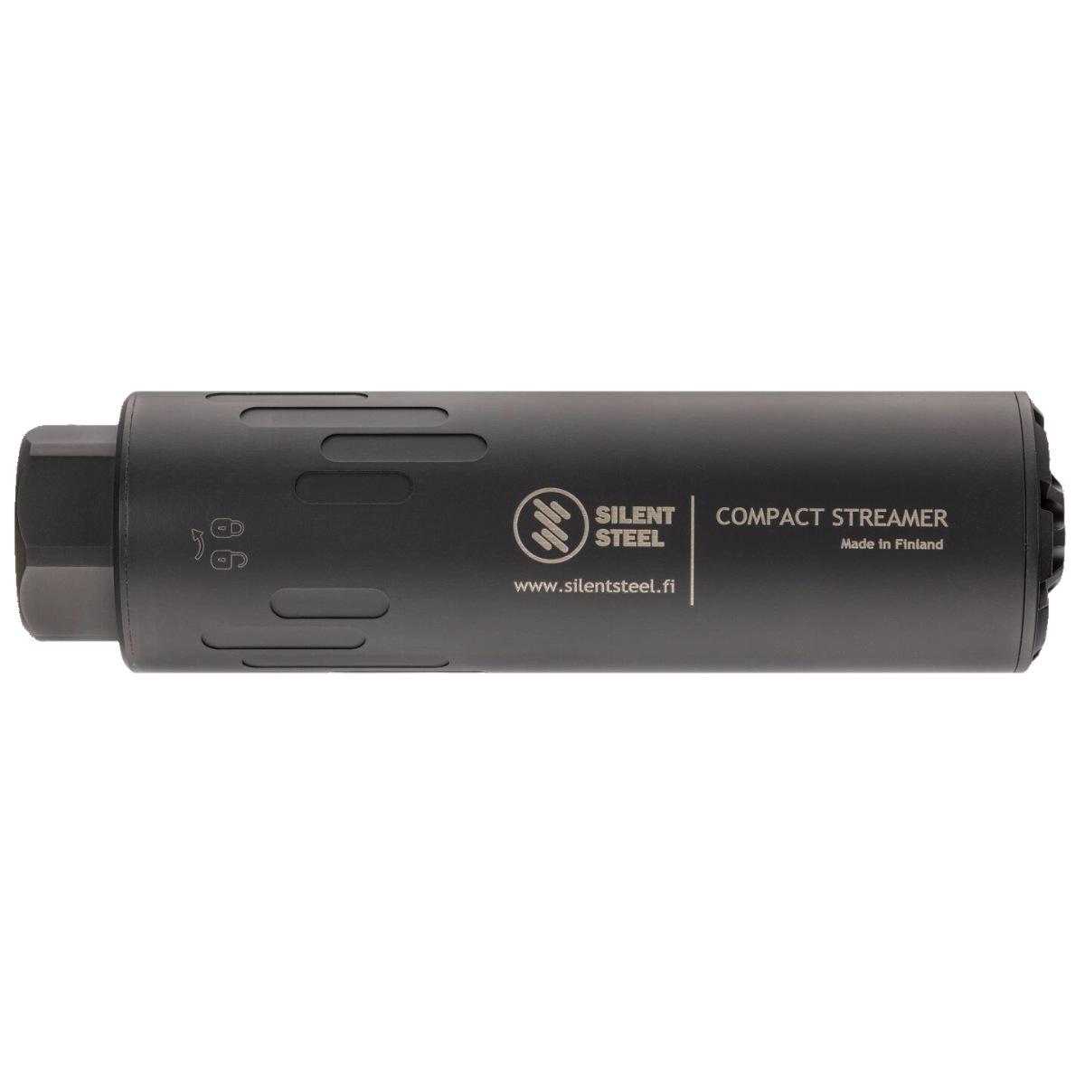 silent steel tlumik compact streamer 9 m27x1 5 qd czarny cst900b ss