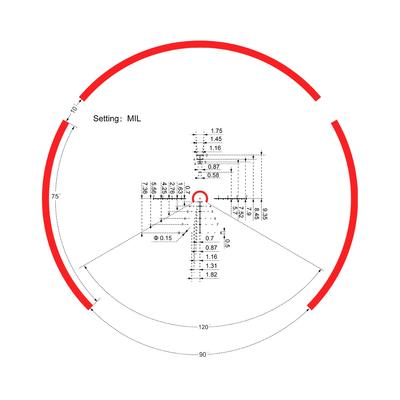 vector optics luneta celownicza constantine 1 8x24 rar ffp 30 mm blk scff 60