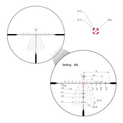 vector optics luneta celownicza continental x10 1 10x28 ed ctr 34 mm blk scff 47