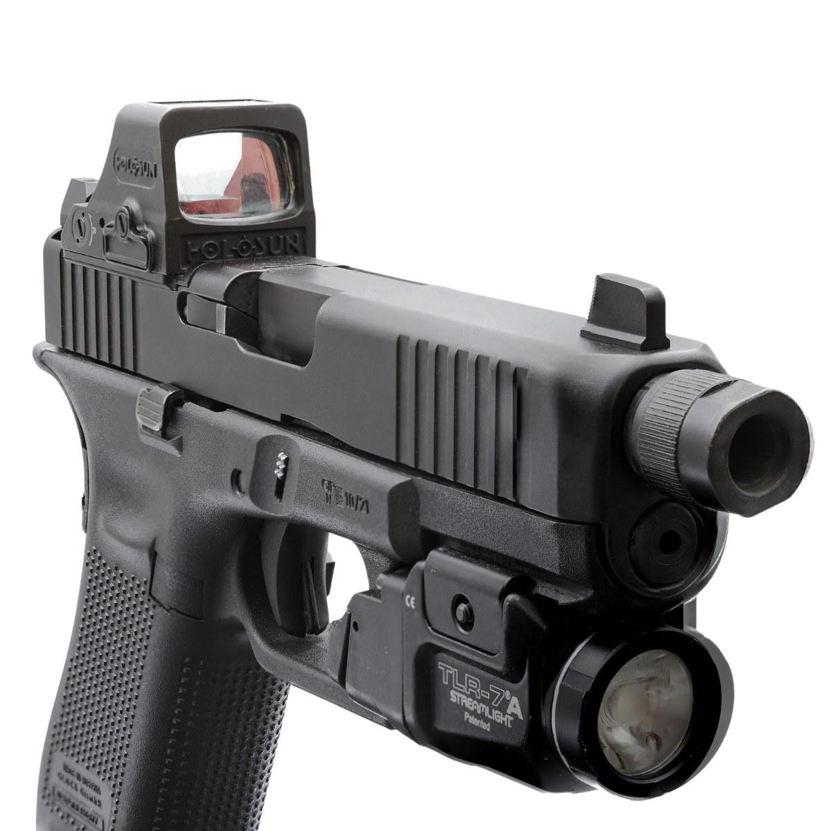 dtf wysokie przyrzady celownicze dtf analog sights high do glock gen 5 mos black on black