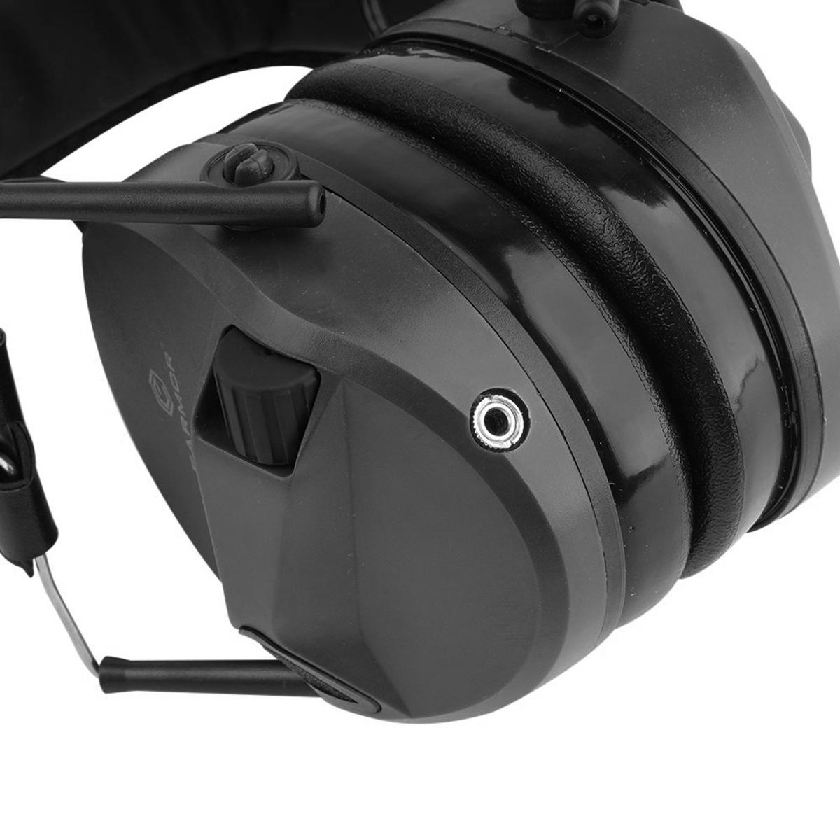 earmor sluchawki aktywne m30 black m30 bk