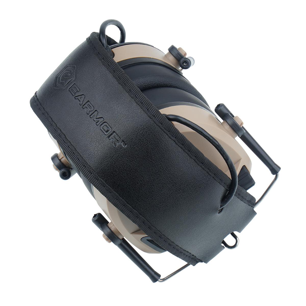 earmor sluchawki aktywne m30 coyote tan m30 ct