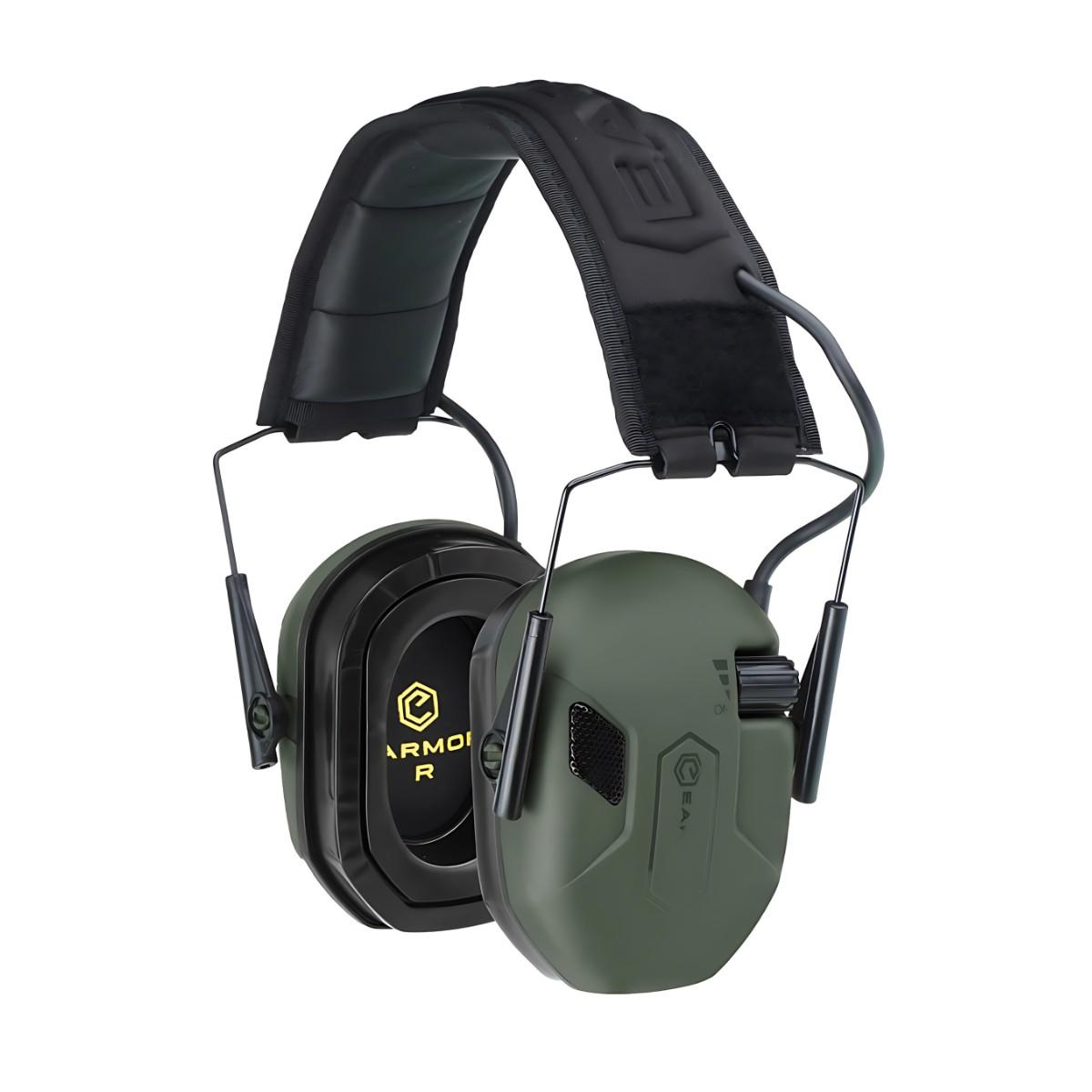 earmor sluchawki aktywne m300a foliage green m300a fg