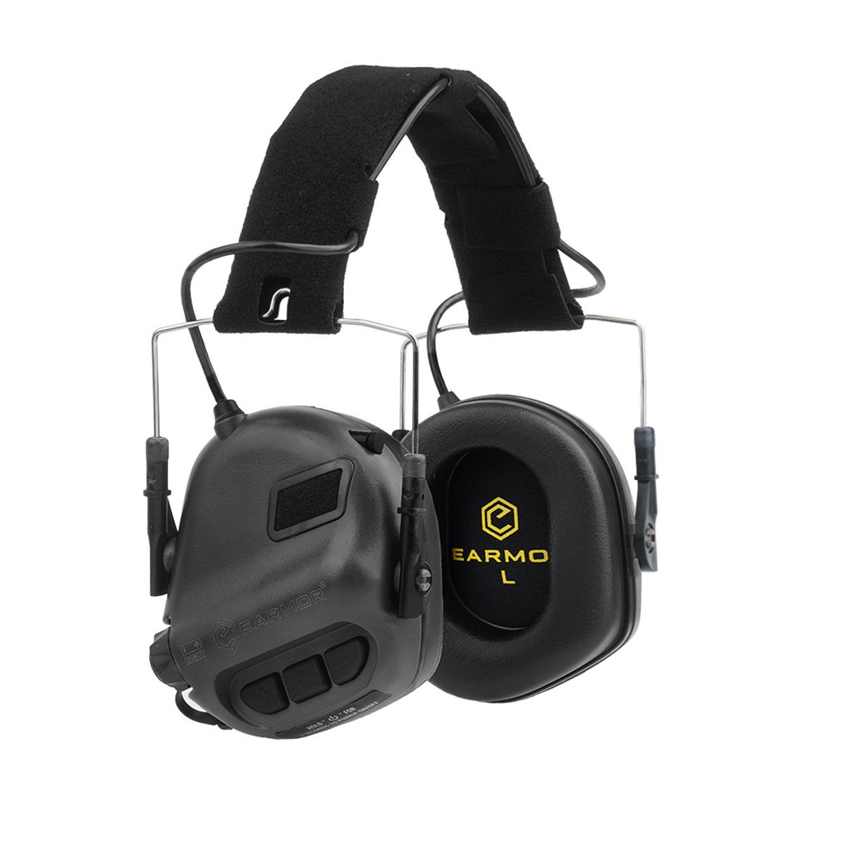 earmor sluchawki aktywne m31 czarne m31 bk