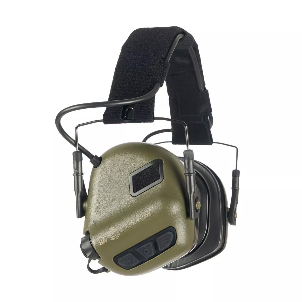 earmor sluchawki aktywne m31 plus foliage green m31 fg plus