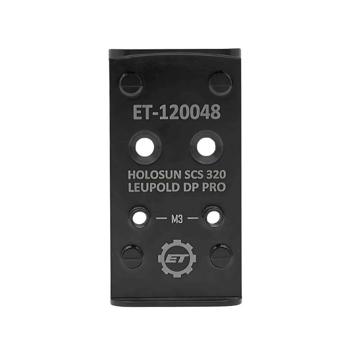 eemann tech plytka montazowa do glocka mos holosun scs 320 leupold dp pro et 120048