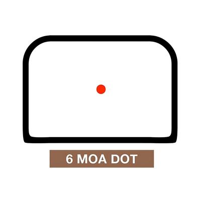 eotech kolimator pistolety eflx 6 moa tan