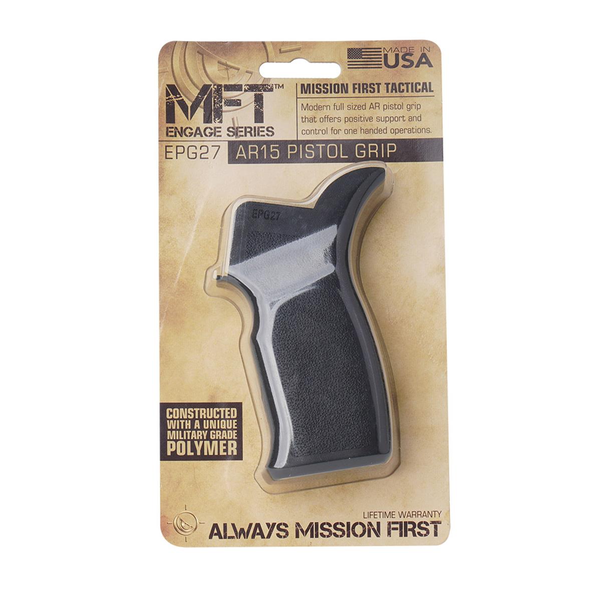 mft chwyt pistoletowy engage do ar 15 m16 m4 hk416 czarny epg27 bl