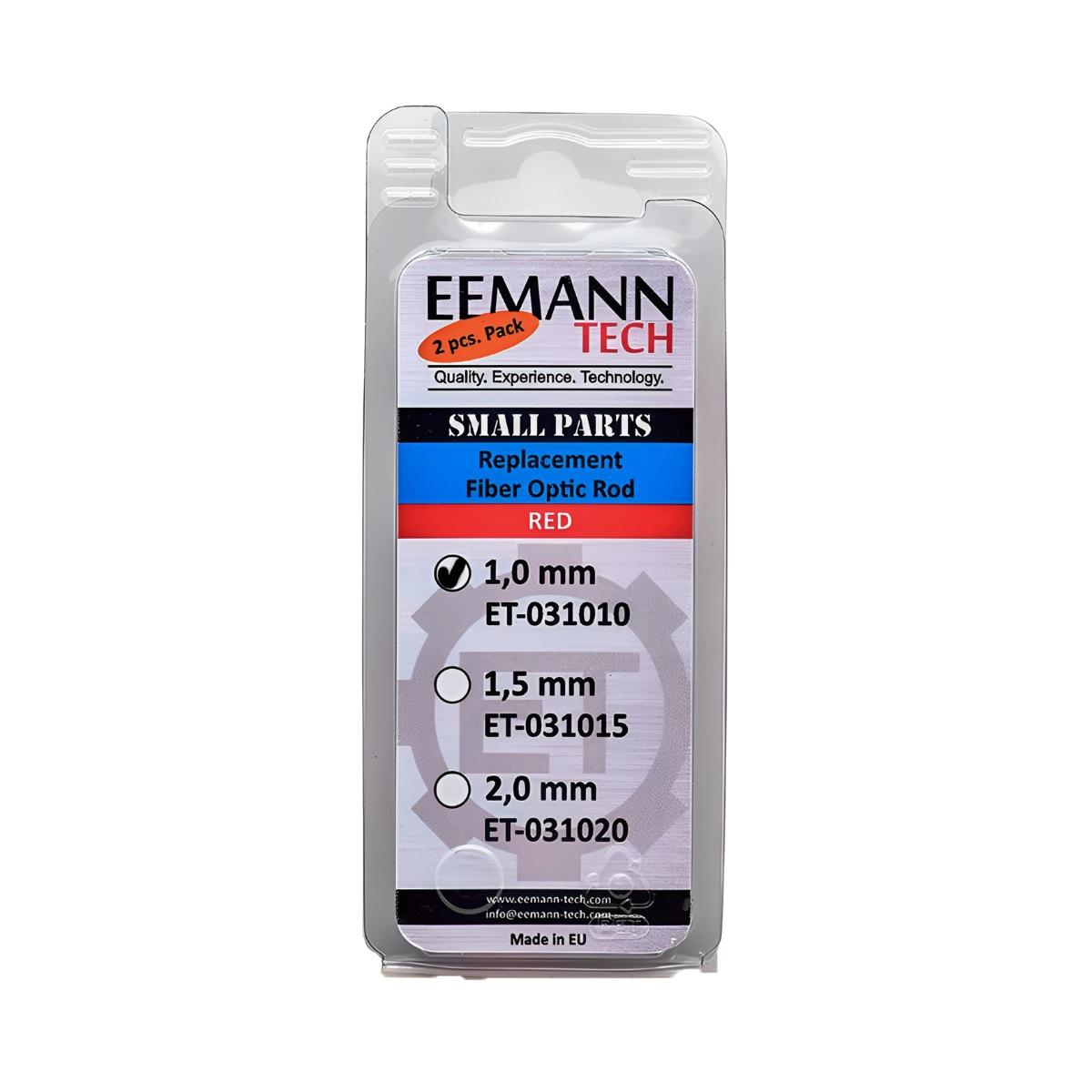 eemann tech swiatlowod 2 szt czerwony 1mm et 031010