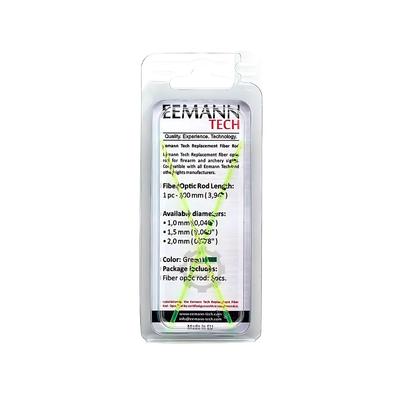 eemann tech swiatlowod 2 szt kolor zielony rozmiar 1mm et 032010