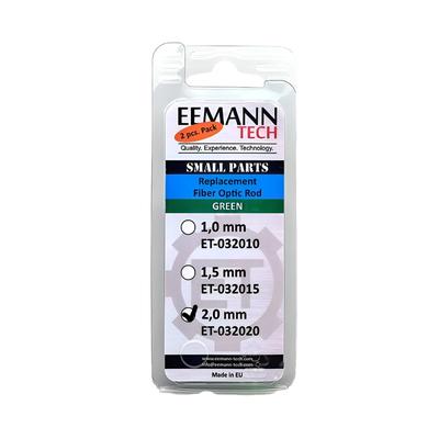 eemann tech swiatlowod 2 szt zielony 2mm et 032020
