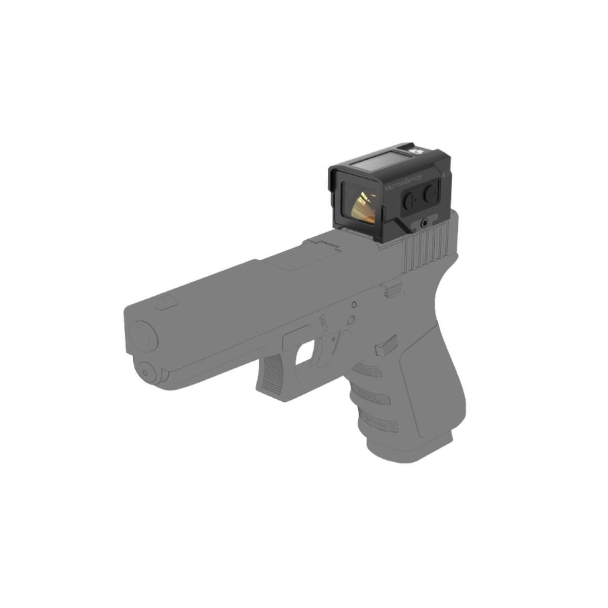 vector optics kolimator frenzy plus 1x18x20 enclosed sight solar power multi reticle scrd sm63
