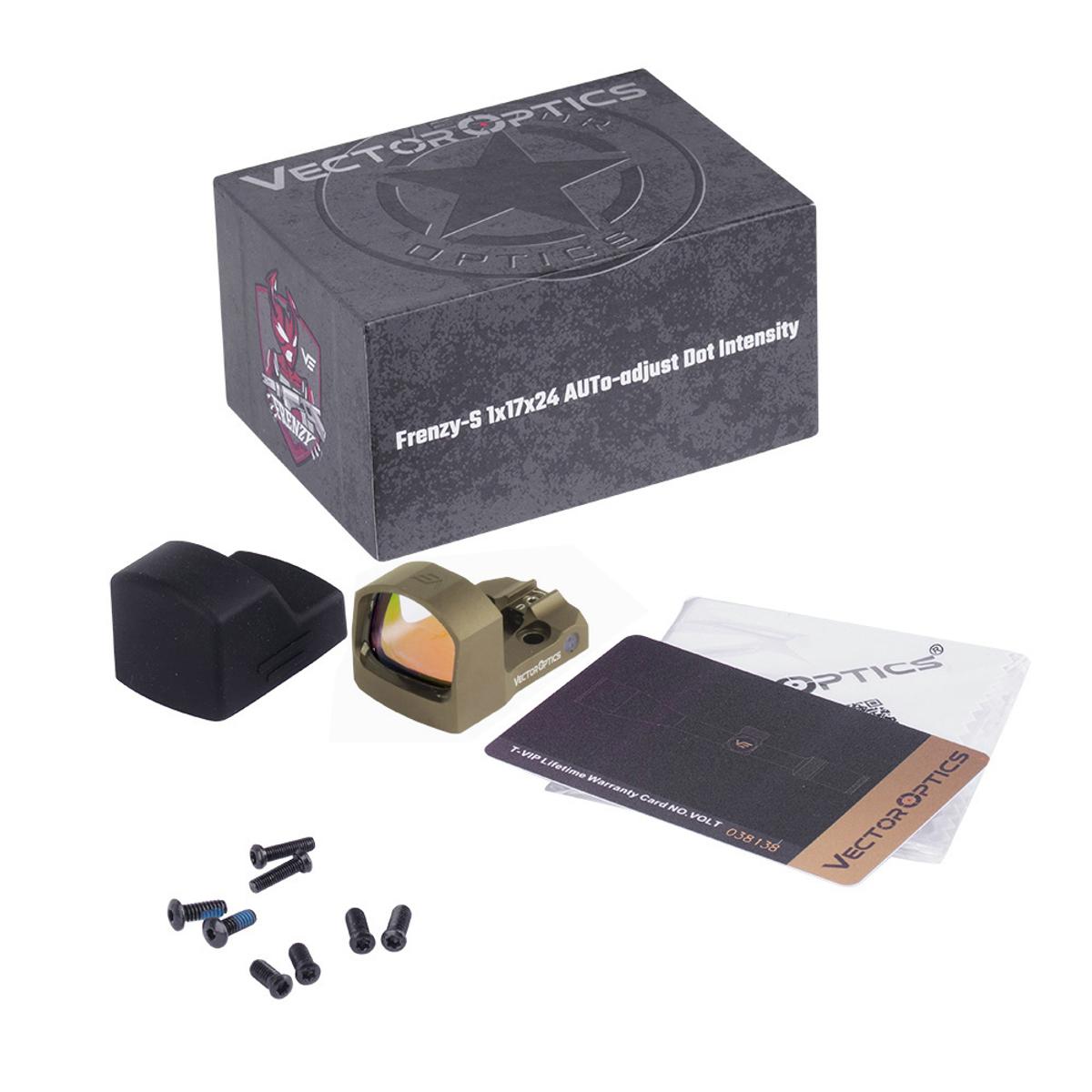 vector optics kolimator frenzy s 1x17x24 fde 3 moa scrd 53