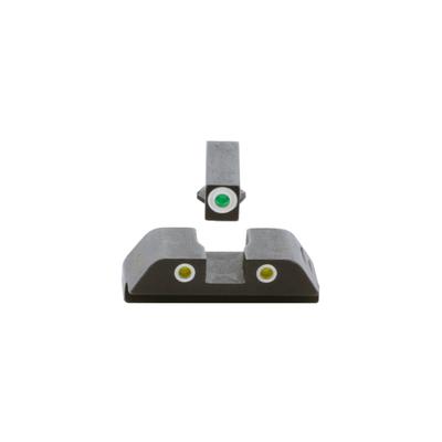 ameriglo przyrzady celownicze classic tritium green yellow glock gl 5115