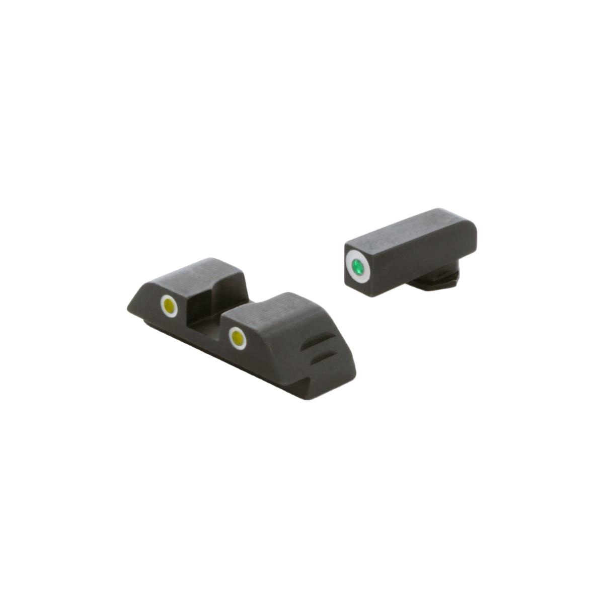 ameriglo przyrzady celownicze classic tritium green yellow glock gl 5115