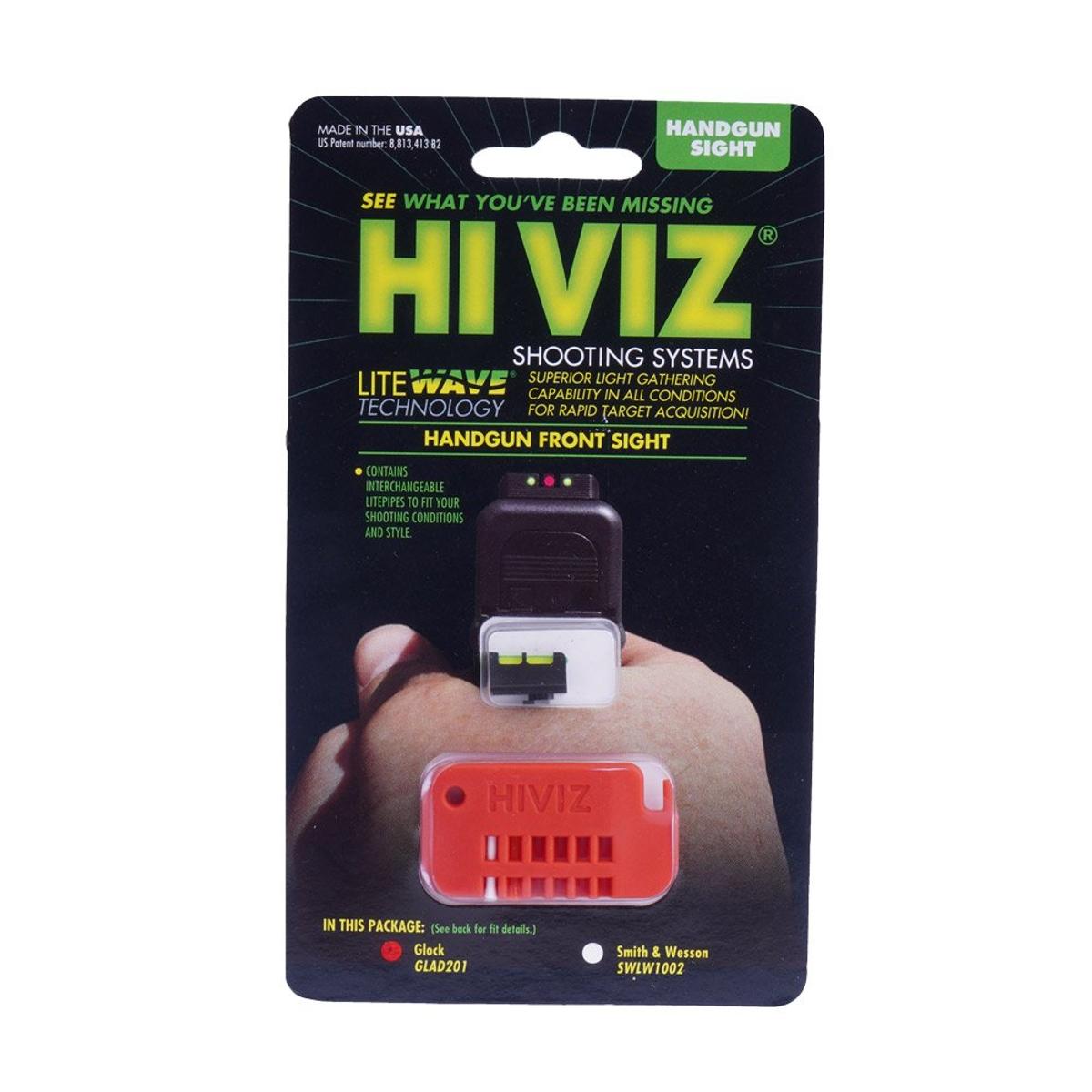 hiviz muszka swiatlowowa do pistoletow glock glad201
