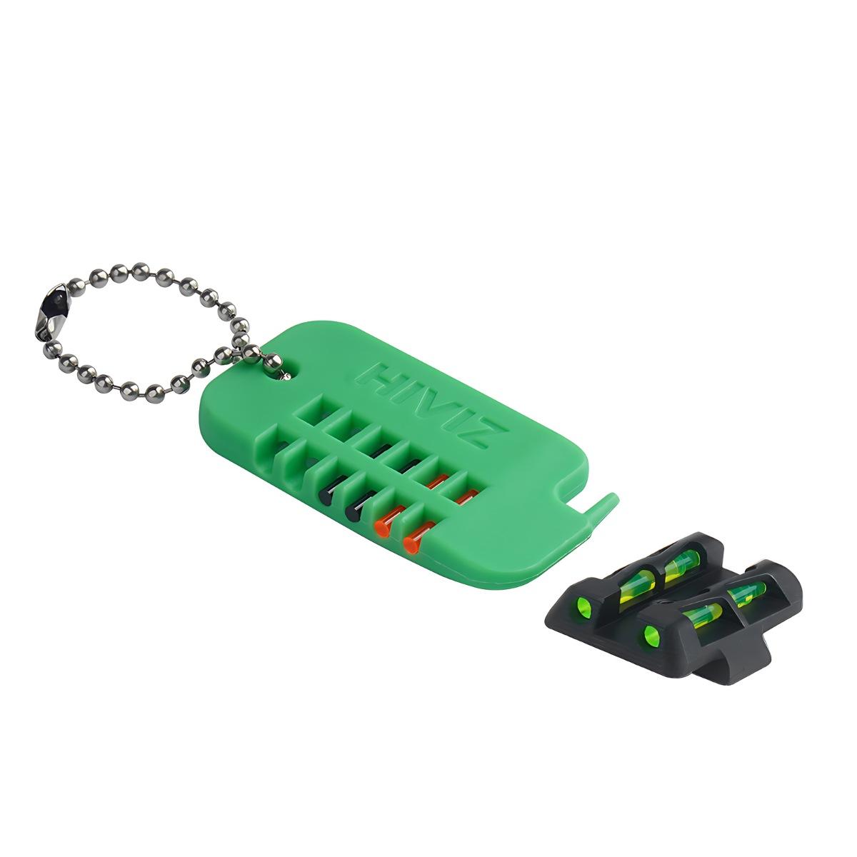 hiviz szczerbinka swiatlowodowa do pistoletow glock 42 43 gllw11