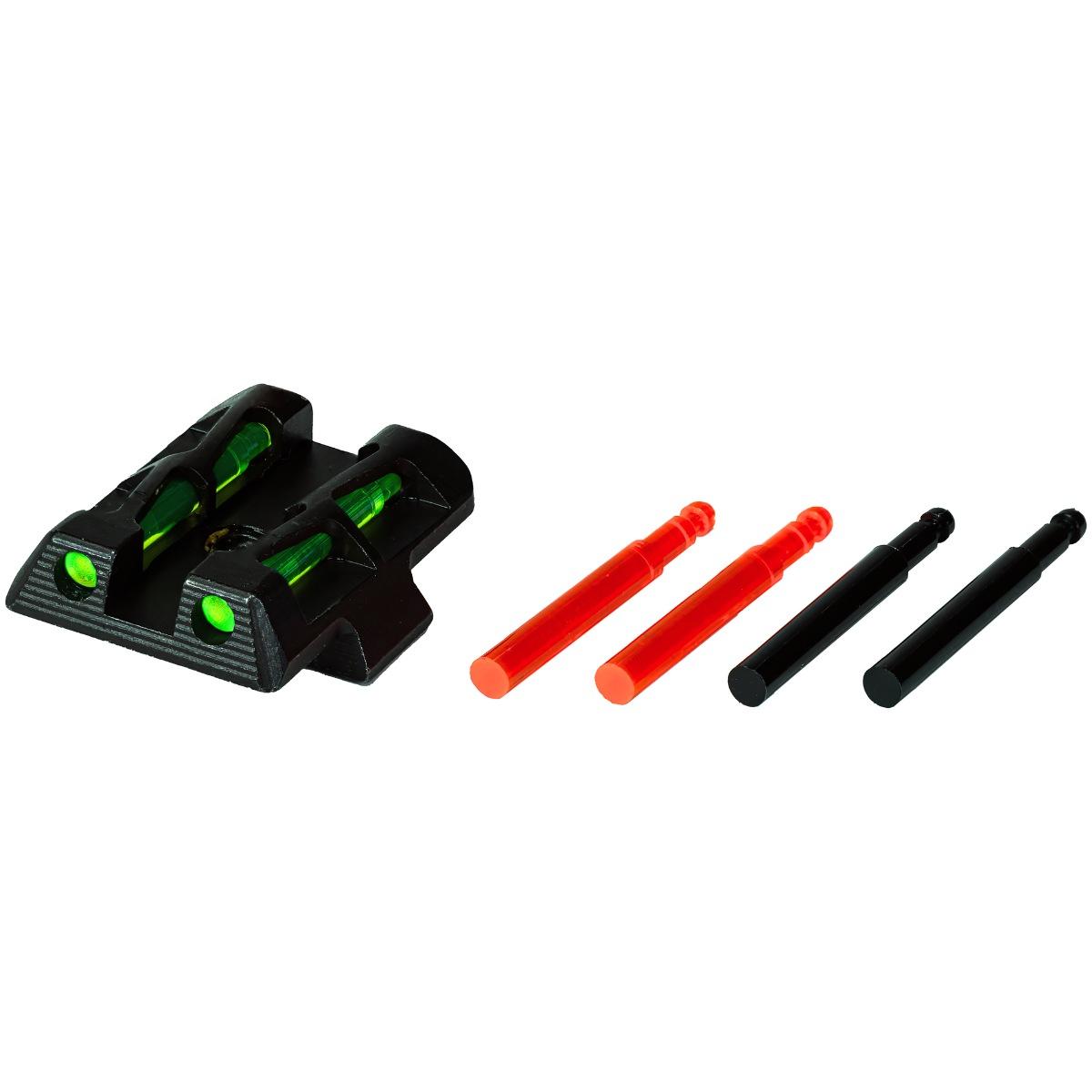 hiviz szczerbinka swiatlowodowa do pistoletow glock 42 43 gllw11