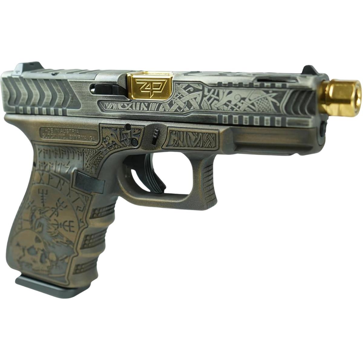 pistolet glock 19 gen 3 viking gold druga lufa w zestawie kat b5