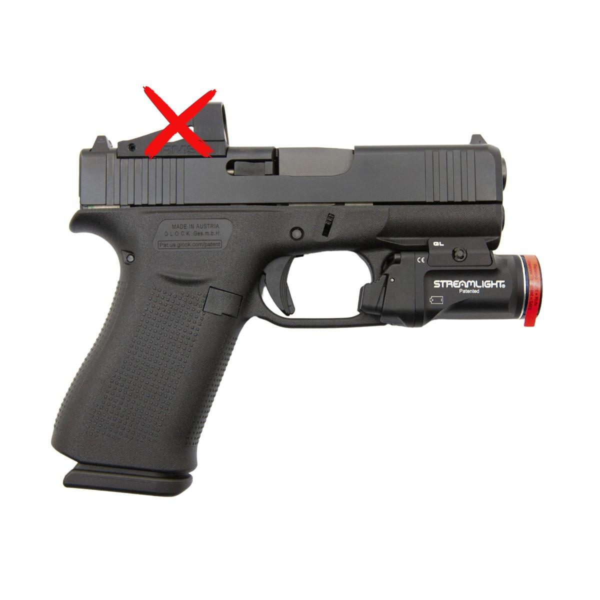glock 43x combo z latarka streamlight tlr 7