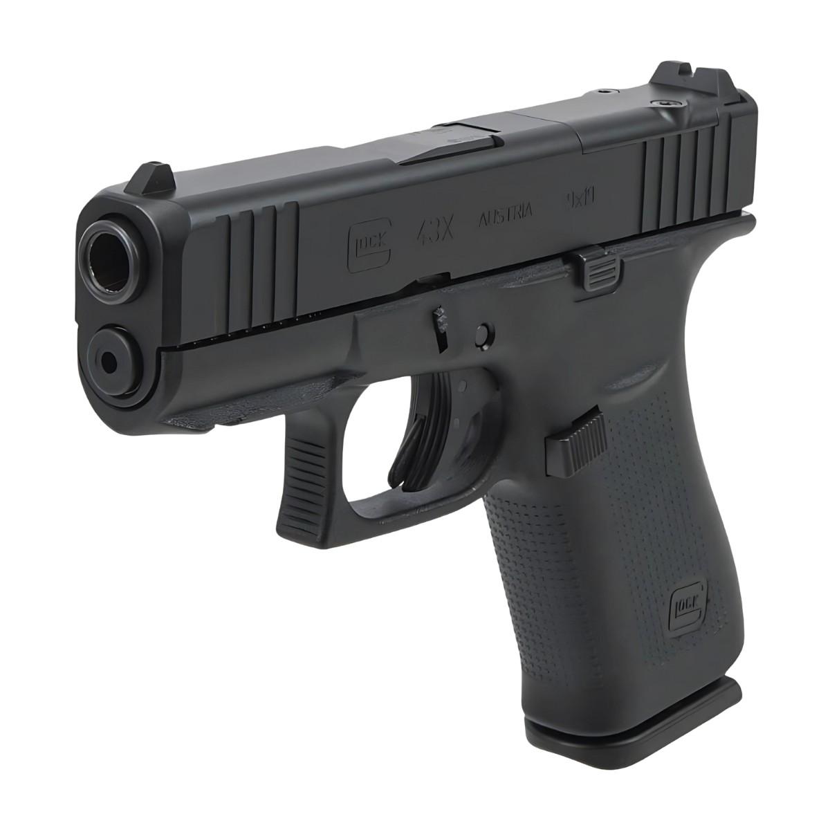 glock 43x black mos