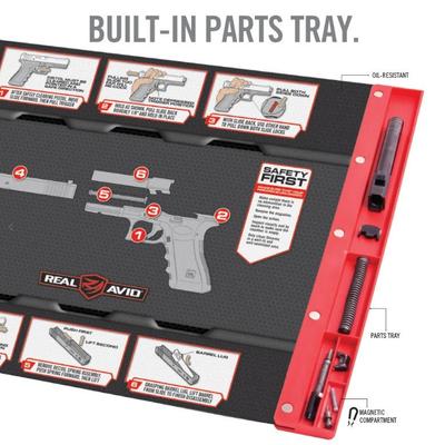 real avid mata do czyszczenia pistoletu glock smart mat avglocksm