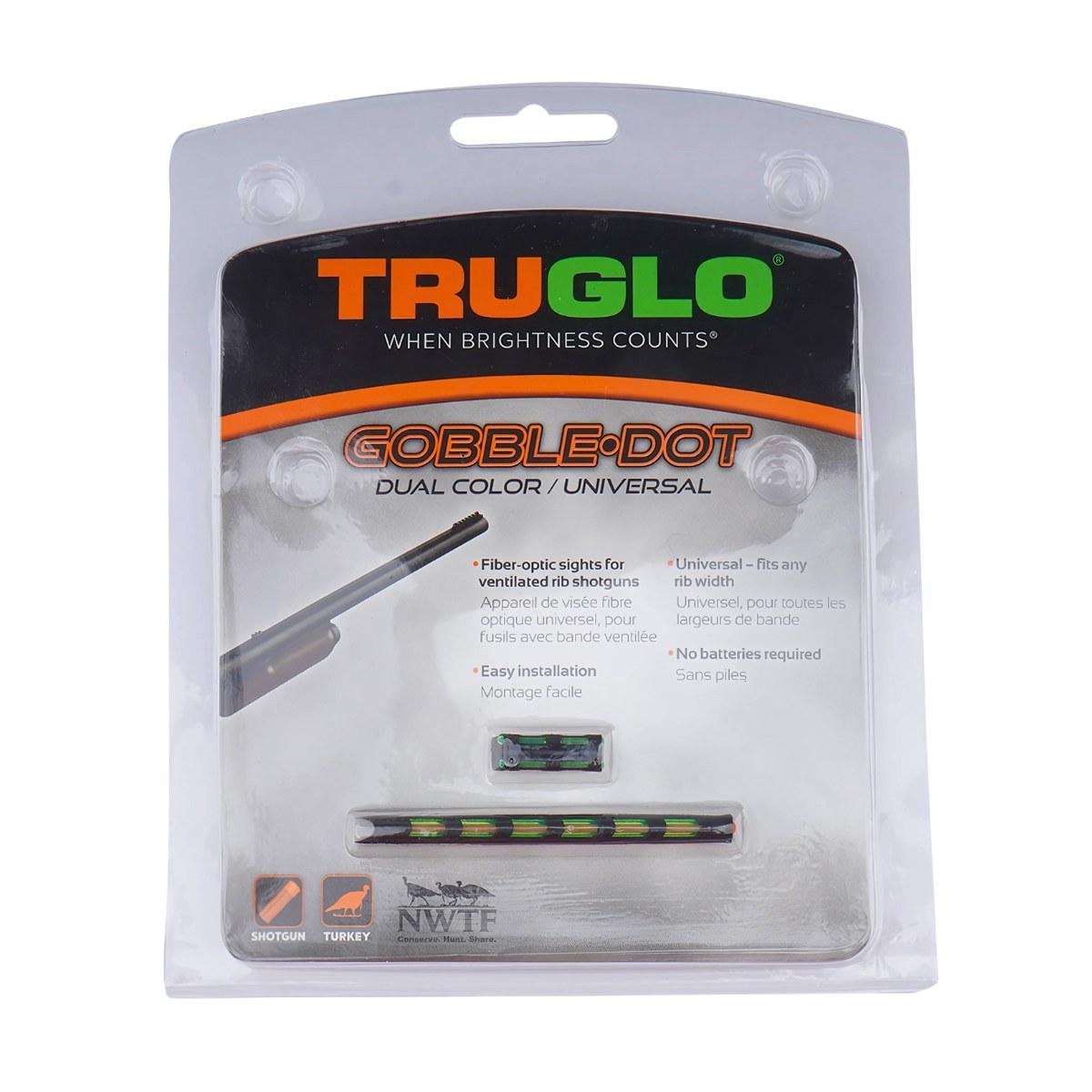 truglo swiatlowodowe przyrzady celownicze do strzelby gobble dot universal tg94d