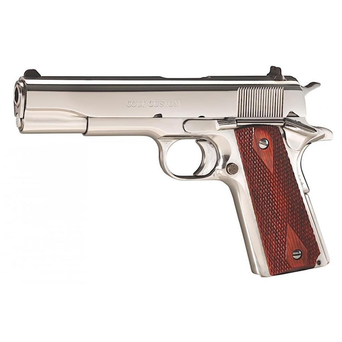 colt bright stainless government 45acp