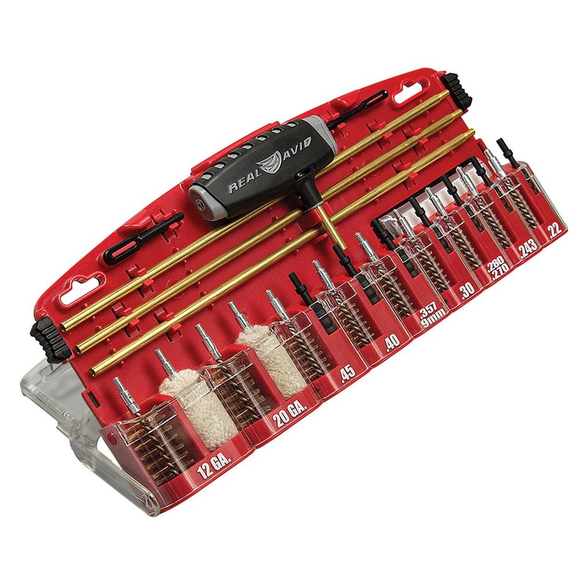 real avid zestaw do czyszczenia broni gun boss pro universal cleaning kit avgbpro u