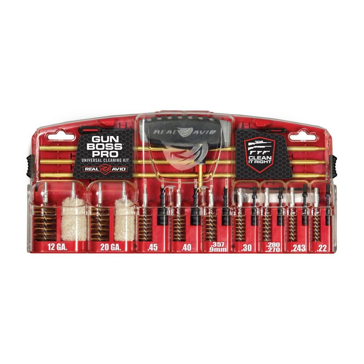 real avid zestaw do czyszczenia broni gun boss pro universal cleaning kit avgbpro u