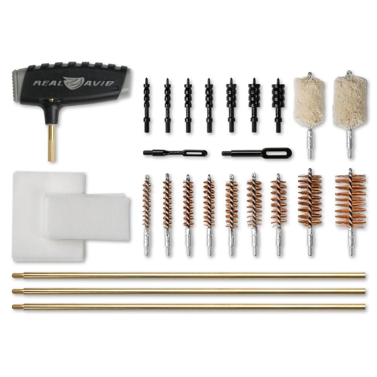 real avid zestaw do czyszczenia broni gun boss pro universal cleaning kit avgbpro u