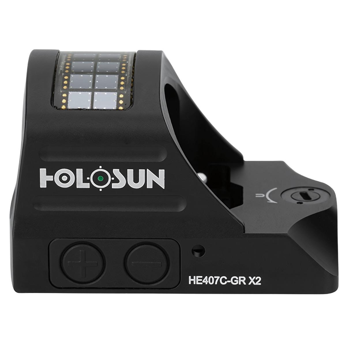 holosun kolimator he407c gr x2 elite micro green dot solar panel