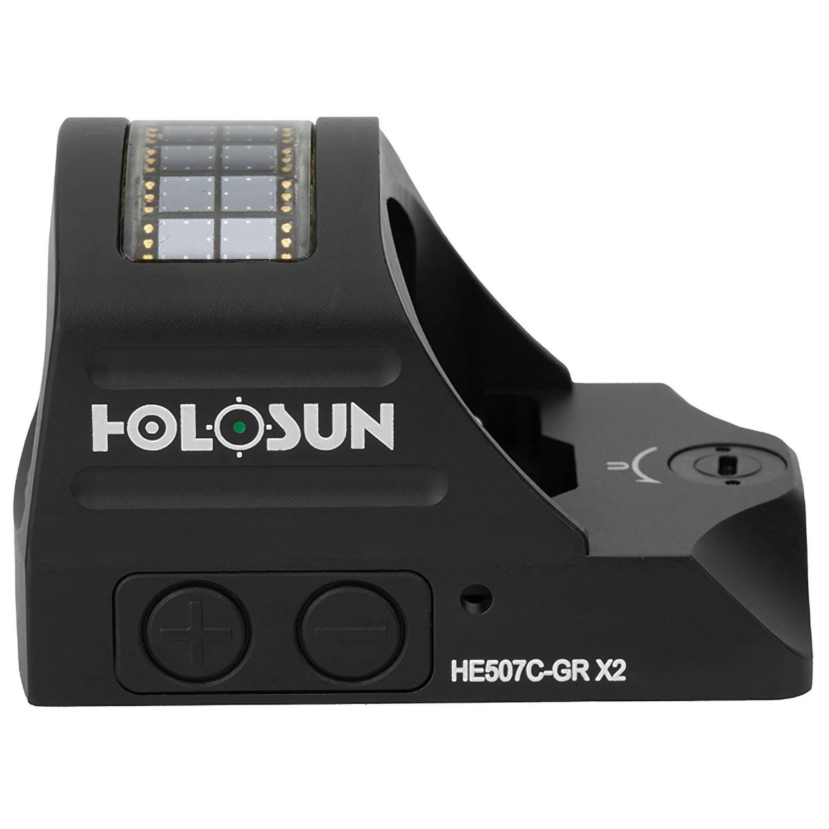 holosun kolimator he507c gr x2 elite micro green dot solar panel