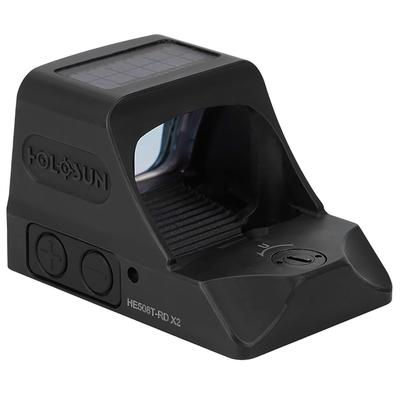 holosun kolimator he508t x2 elite micro red dot solar panel titanium