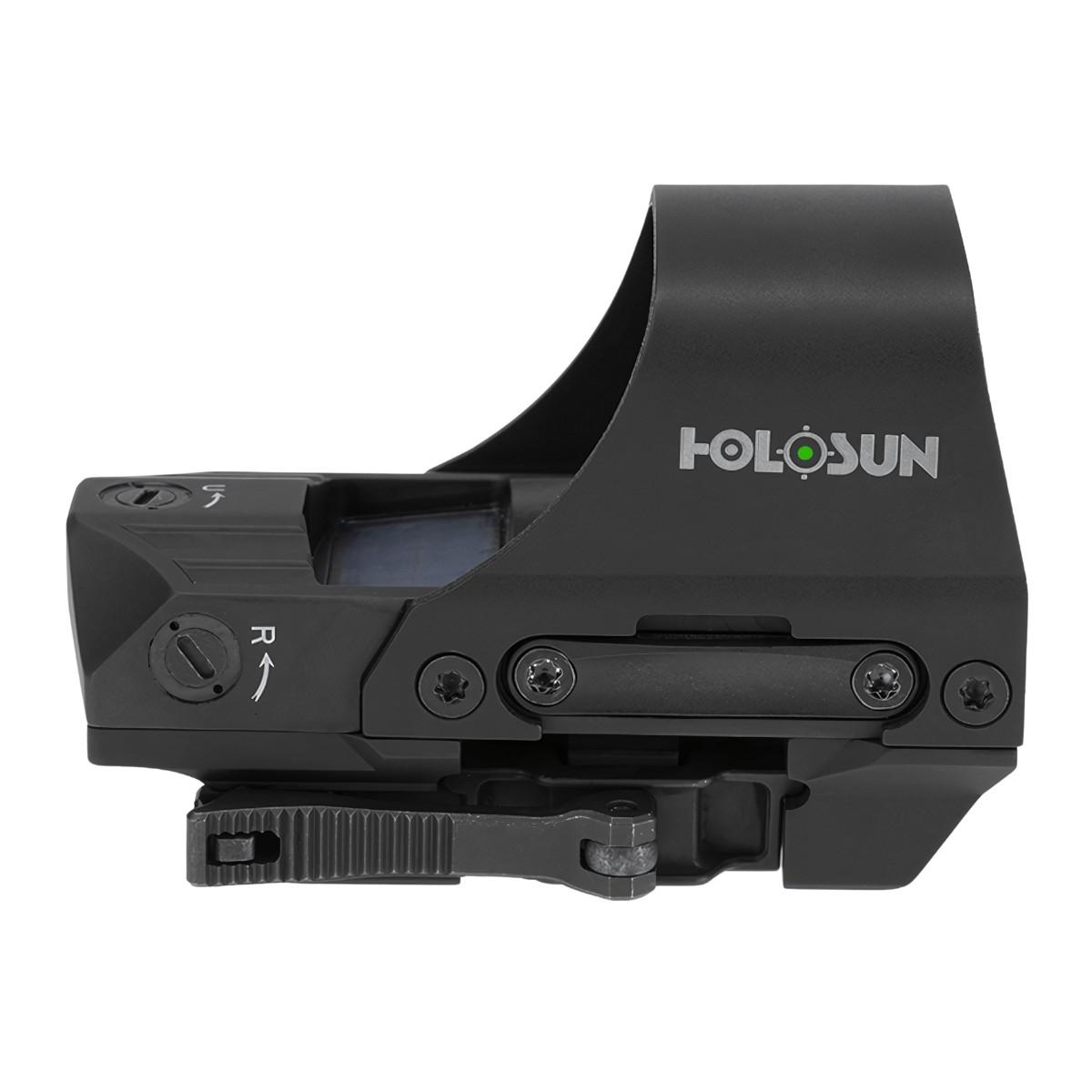 holosun kolimator he510c gr elite multi reticle green dot solar panel