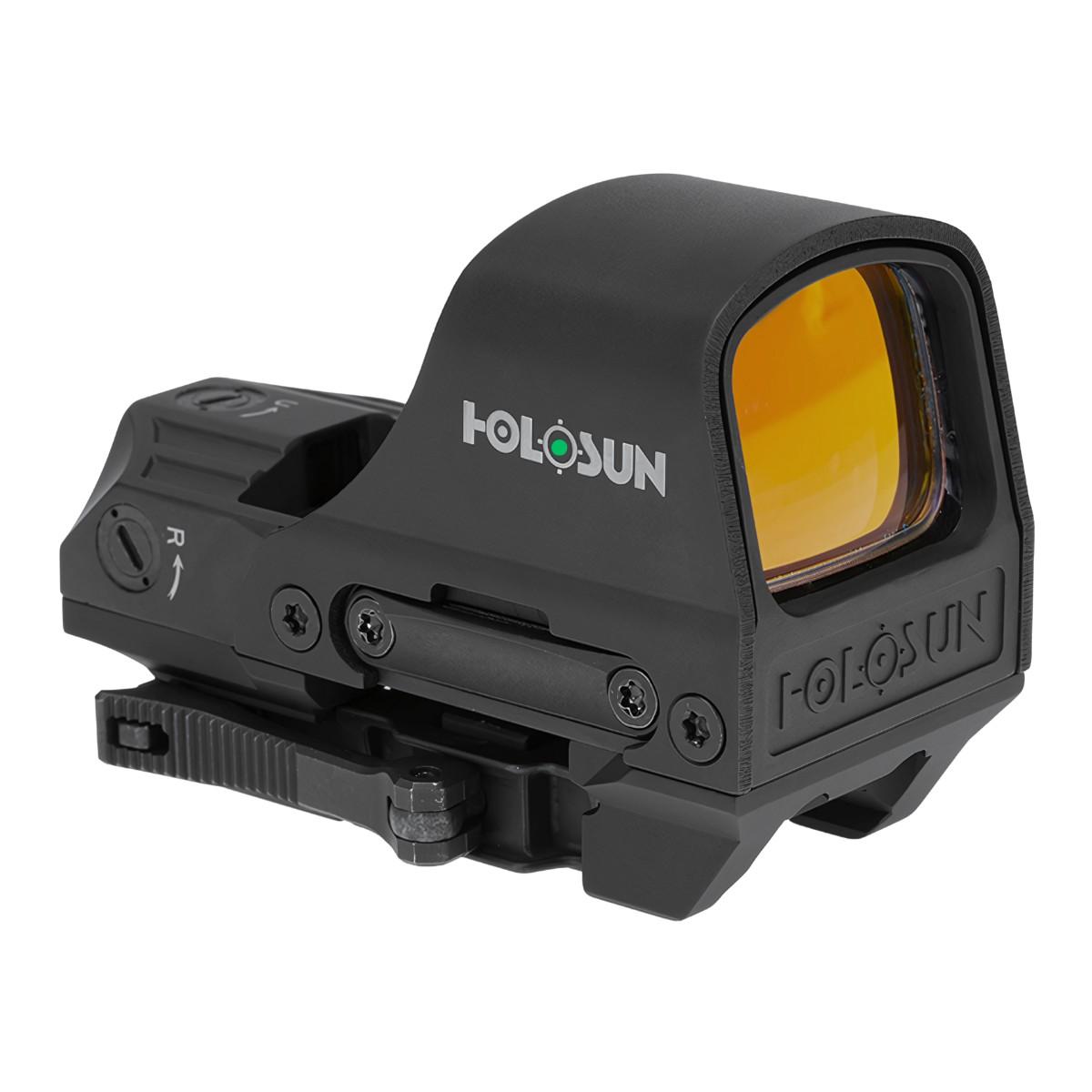 holosun kolimator he510c gr elite multi reticle green dot solar panel