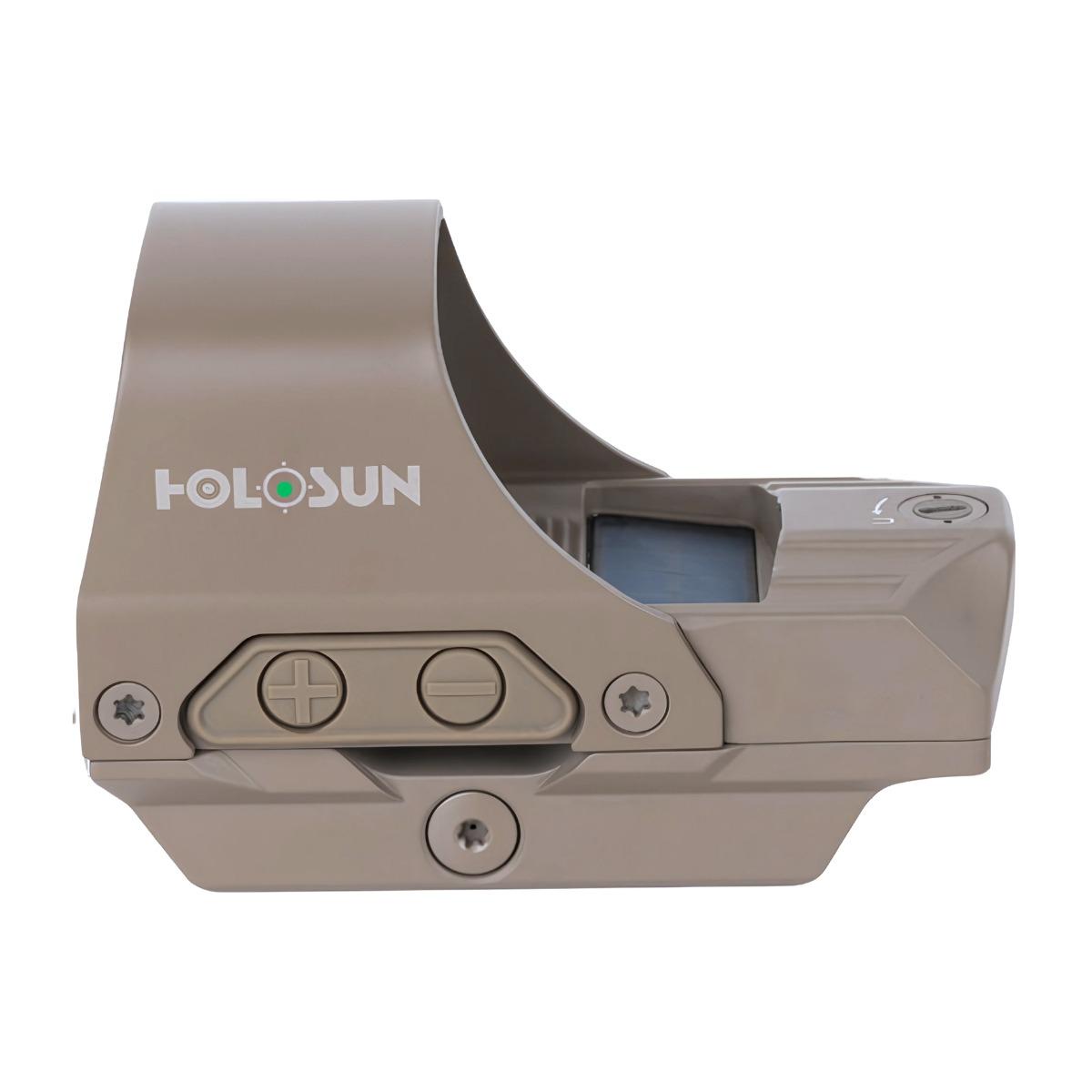holosun kolimator he510c gr fde multi reticle green dot solar panel