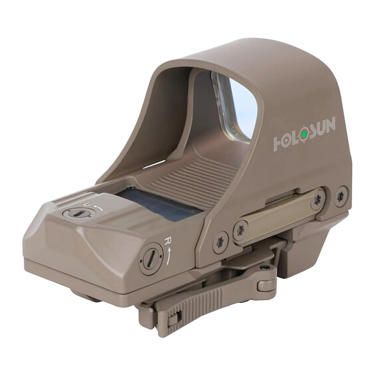 holosun kolimator he510c gr fde multi reticle green dot solar panel