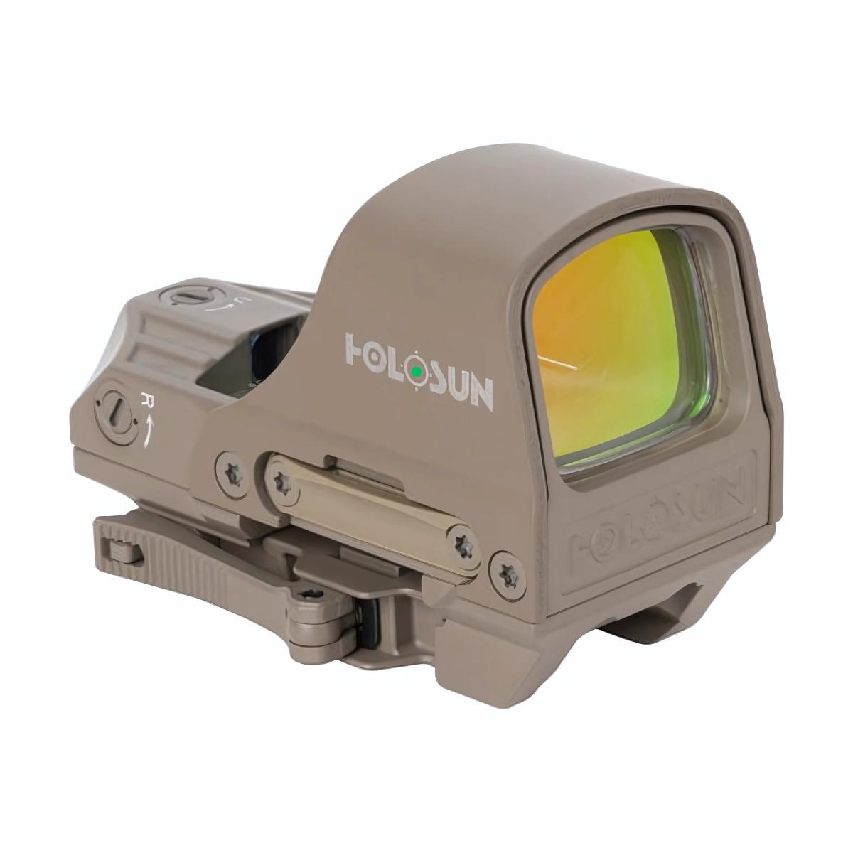 holosun kolimator he510c gr fde multi reticle green dot solar panel