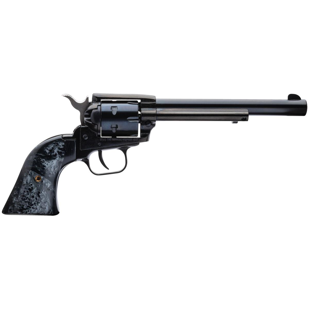 heritage rough rider black pearl grip 6 1 2 rr22b6blkprl