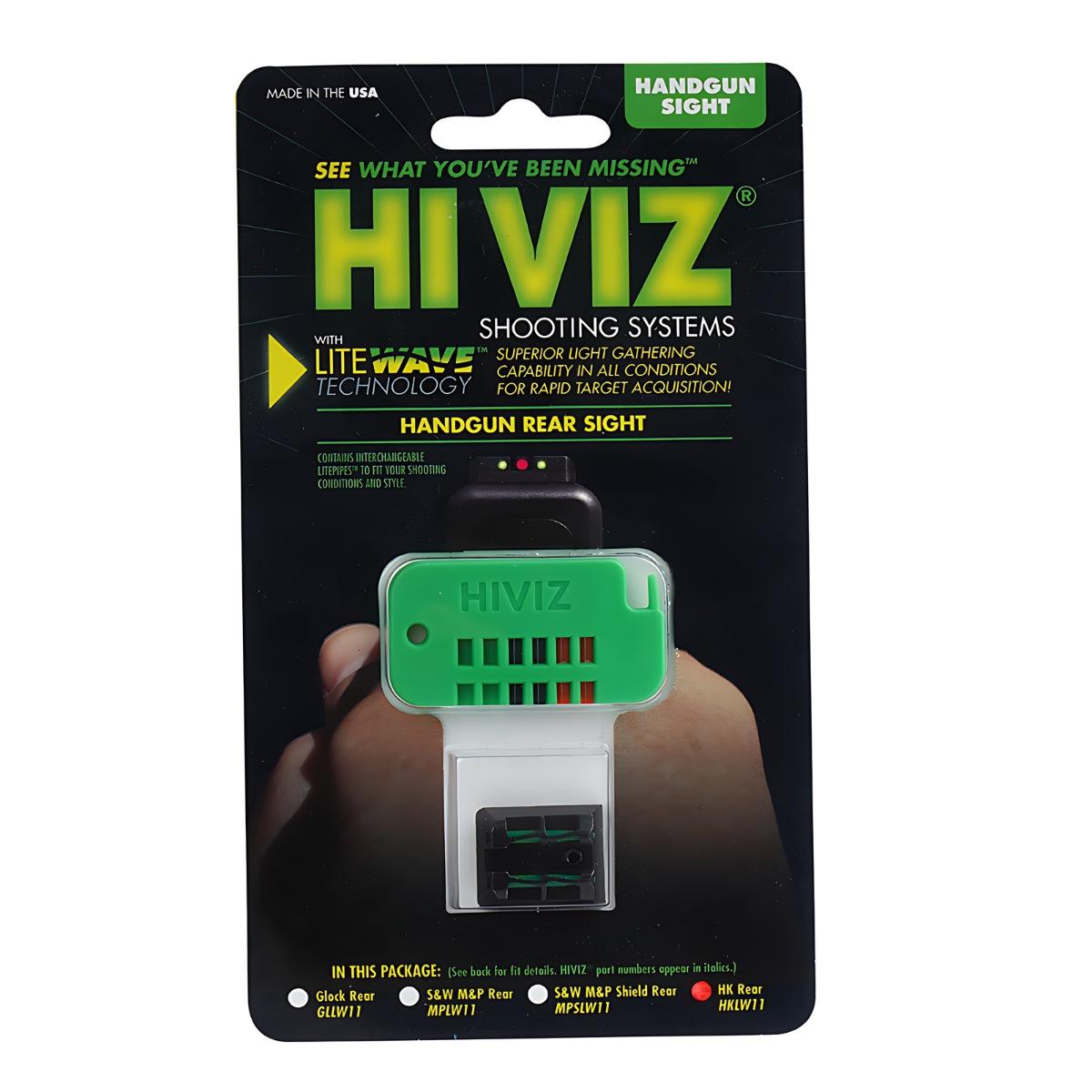 hiviz szczerbinka swiatlowodowa do pistoletow hk hklw11
